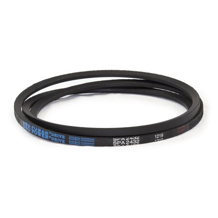 D&D SPA2432 Metric V-Belt, 2432mm Outside Length, 13 mm Top Width, 10 mm Thickness, 1 Ribs SPA2432